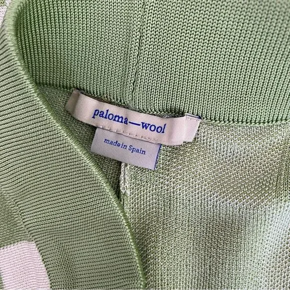 Paloma Wool Puerto Checker Knit Straight Leg Pants - Picture 5 of 6